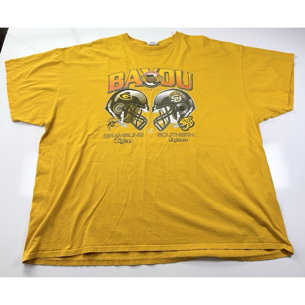 Vintage Bayou Classic‎ Grambling Vs Southern Football Superdome Shirt Size 4XL